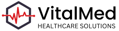 VitalMed Healthcare Solutions logo